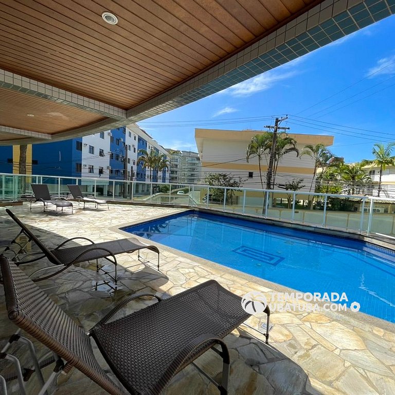 15GV – Apartamento 3 dormitórios c/ ar condicionado ha 80m d