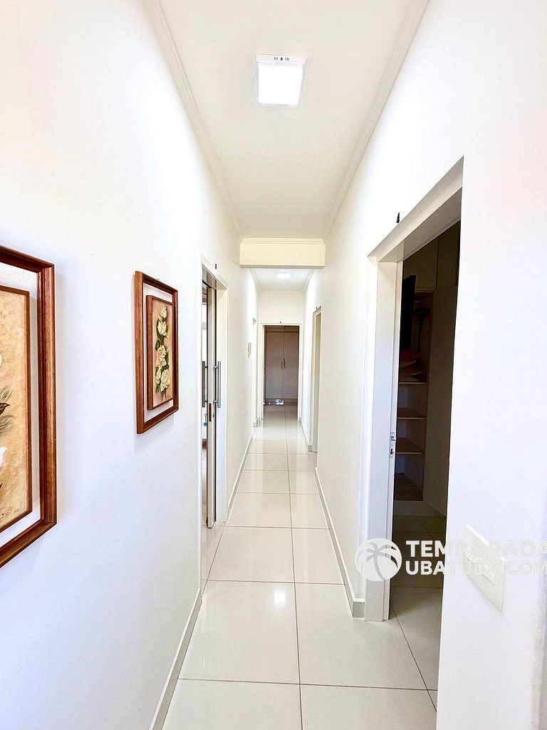CASA6 - Linda casa c/ piscina 5 suites ha 120m da orla. Prai