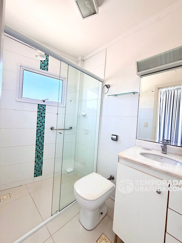 CASA6 - Linda casa c/ piscina 5 suites ha 120m da orla. Prai