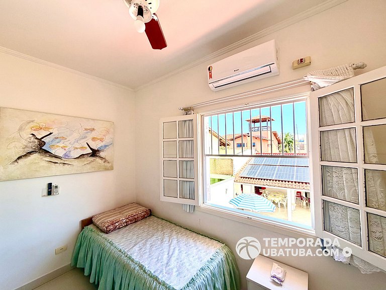 CASA6 - Linda casa c/ piscina 5 suites ha 120m da orla. Prai