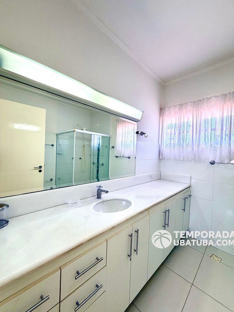 CASA6 - Linda casa c/ piscina 5 suites ha 120m da orla. Prai