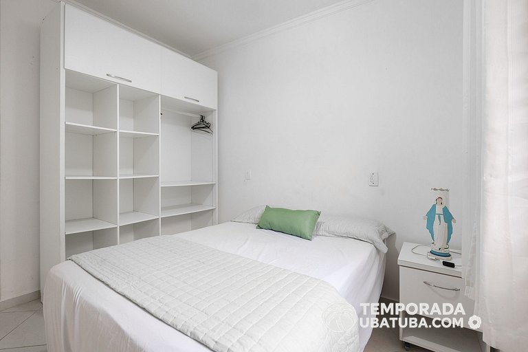 307MA – Ap lazer completo ha 200m da Praia Grande