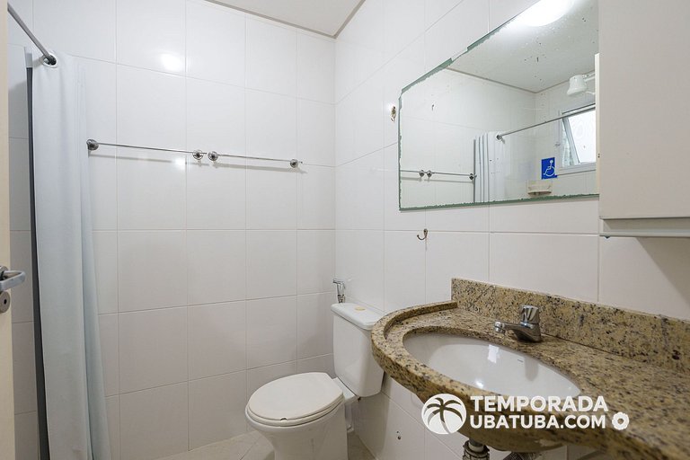 307MA – Ap lazer completo ha 200m da Praia Grande