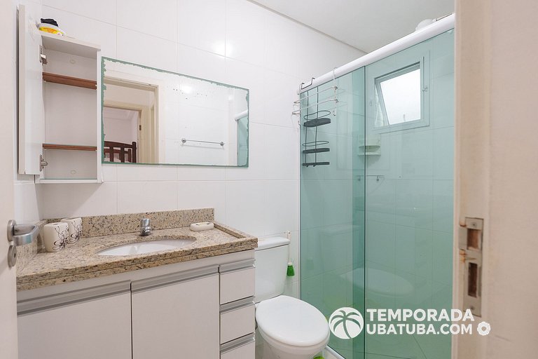 307MA – Ap lazer completo ha 200m da Praia Grande
