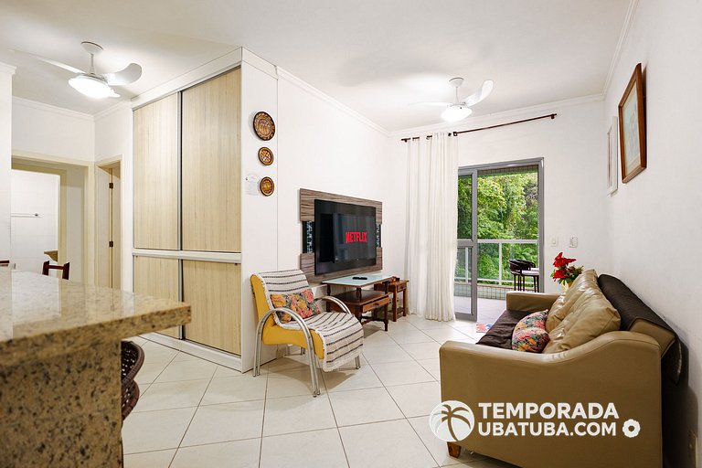 307MA – Ap lazer completo ha 200m da Praia Grande
