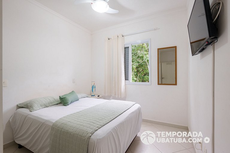 307MA – Ap lazer completo ha 200m da Praia Grande