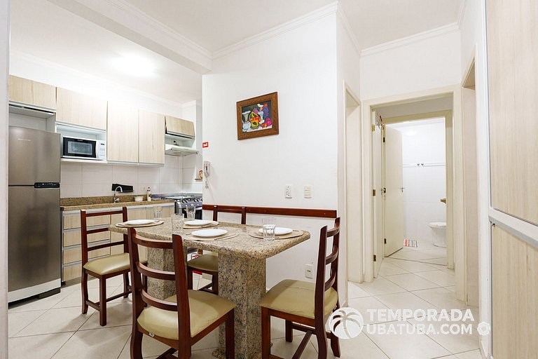 307MA – Ap lazer completo ha 200m da Praia Grande