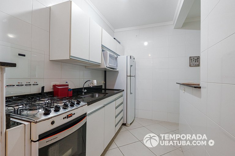201MA - Ap premium com piscina aquecida 100m praia