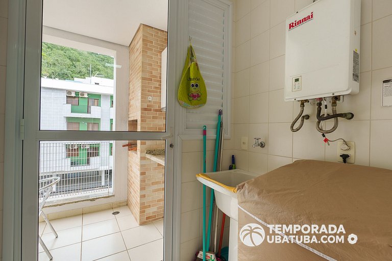 25L - Charme e conforto em Ubatuba - Ar e Piscina