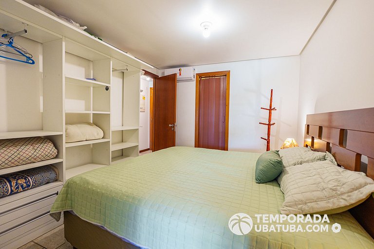 33S – Ap 3 dorm fte mar Praia Grande - Bali Resort