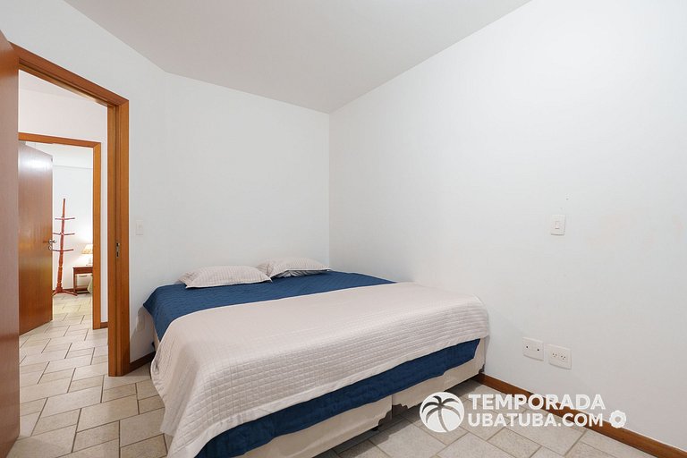 33S – Ap 3 dorm fte mar Praia Grande - Bali Resort