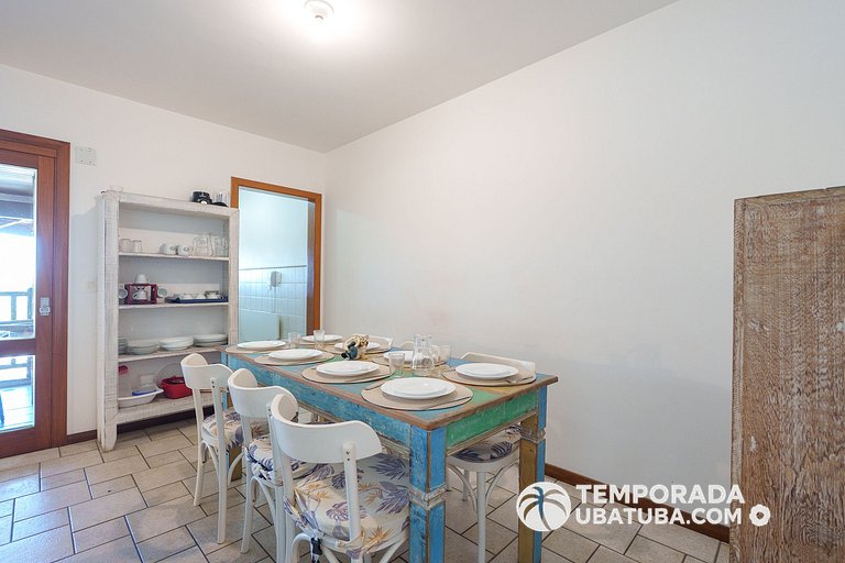 33S – Ap 3 dorm fte mar Praia Grande - Bali Resort