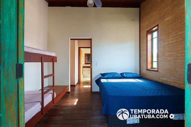 CASADEPEDRA - 4 dorms fte mar na Praia Grande