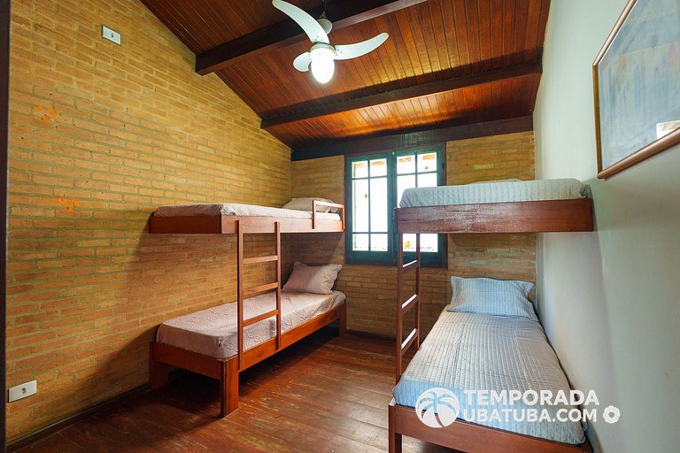 CASADEPEDRA - 4 dorms fte mar na Praia Grande