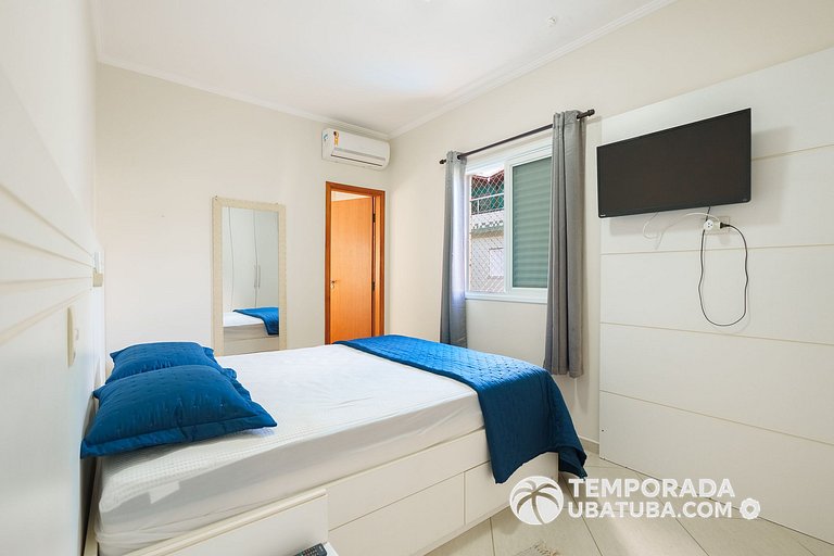 44GB - Cobertura duplex a 50m da Praia 10 pessoas
