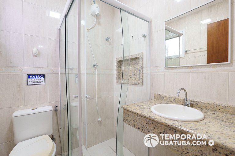 44GB - Cobertura duplex a 50m da Praia 10 pessoas