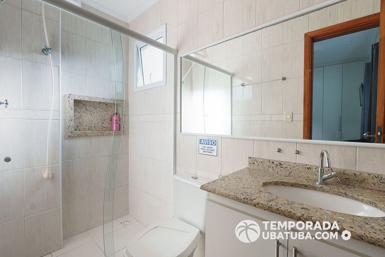 44GB - Cobertura duplex a 50m da Praia 10 pessoas
