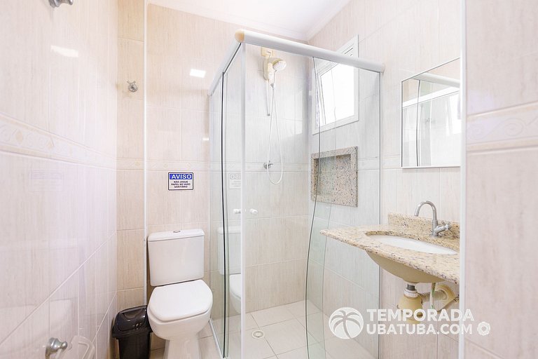 44GB - Cobertura duplex a 50m da Praia 10 pessoas