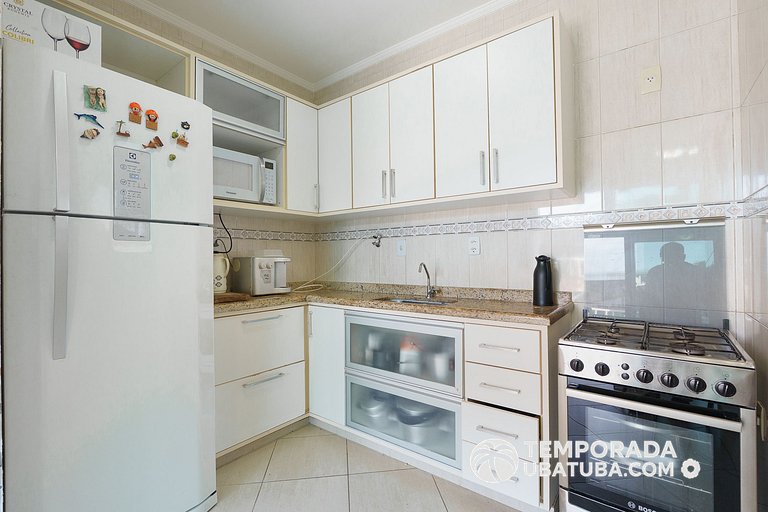 44GB - Cobertura duplex a 50m da Praia 10 pessoas