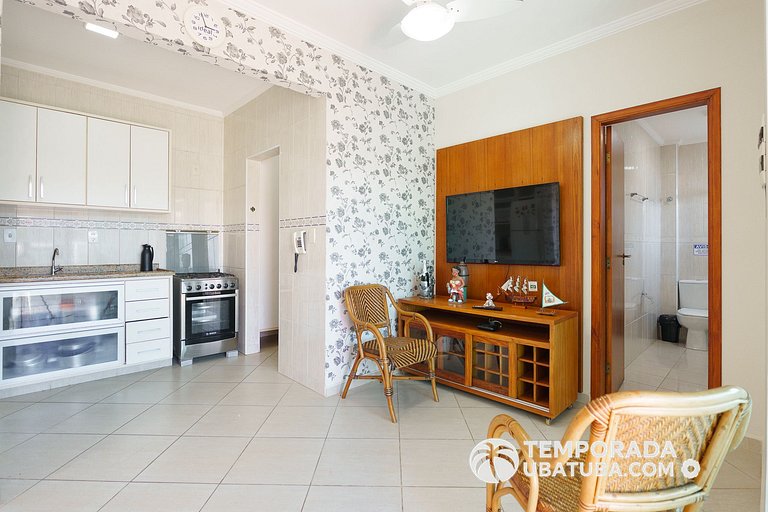 44GB - Cobertura duplex a 50m da Praia 10 pessoas