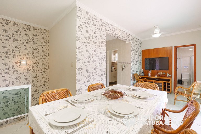 44GB - Cobertura duplex a 50m da Praia 10 pessoas