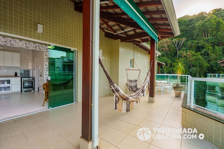 44GB - Cobertura duplex a 50m da Praia 10 pessoas