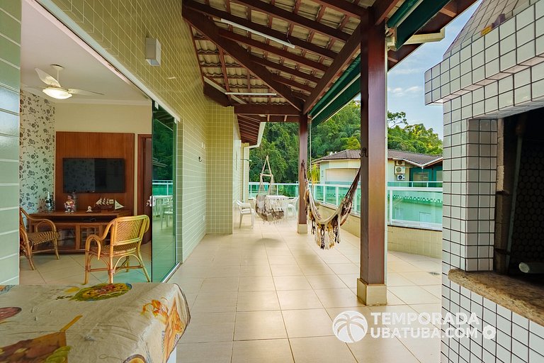 44GB - Cobertura duplex a 50m da Praia 10 pessoas
