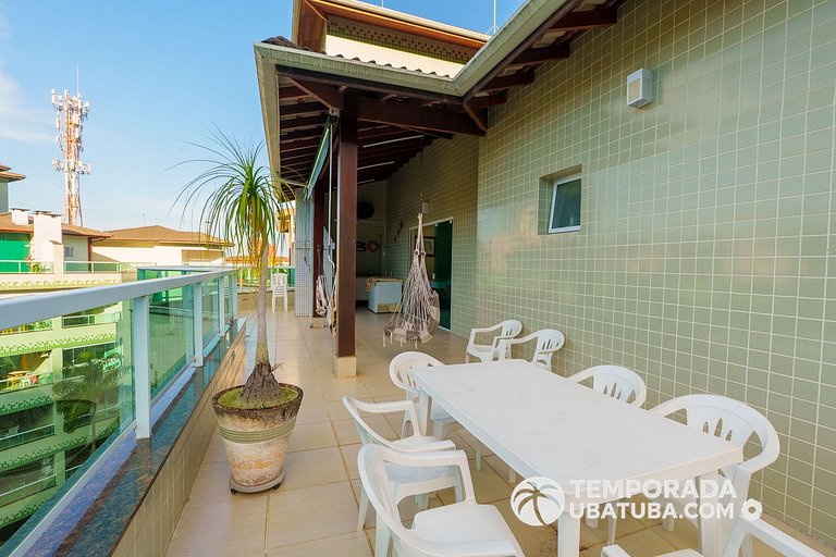 44GB - Cobertura duplex a 50m da Praia 10 pessoas