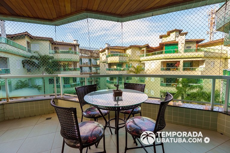 44GB - Cobertura duplex a 50m da Praia 10 pessoas