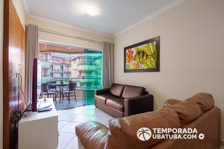 44GB - Cobertura duplex a 50m da Praia 10 pessoas