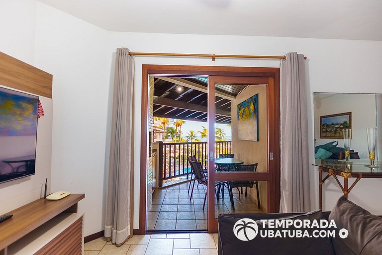 309J – Apto 2 dormitorios frente mar. Grand Bali Resort – Pr