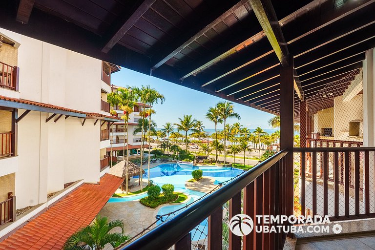 309J – Apto 2 dormitorios frente mar. Grand Bali Resort – Pr
