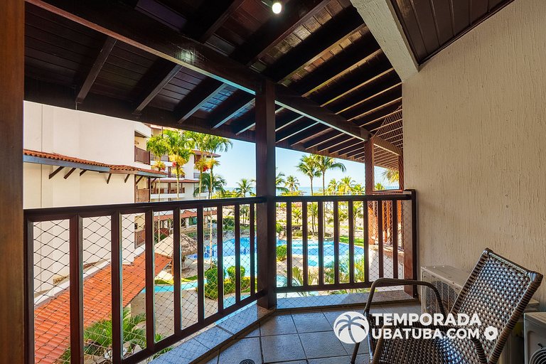 309J – Apto 2 dormitorios frente mar. Grand Bali Resort – Pr