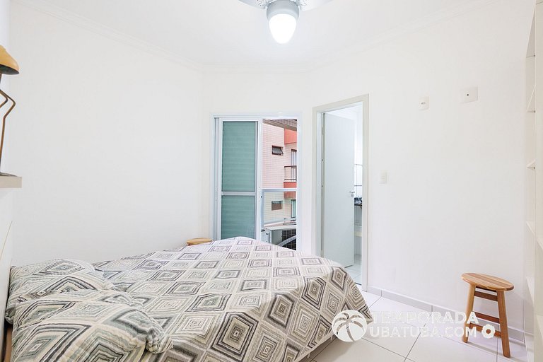 15GV – Apartamento 3 dormitórios c/ ar condicionado ha 80m d