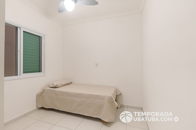 15GV – Apartamento 3 dormitórios c/ ar condicionado ha 80m d