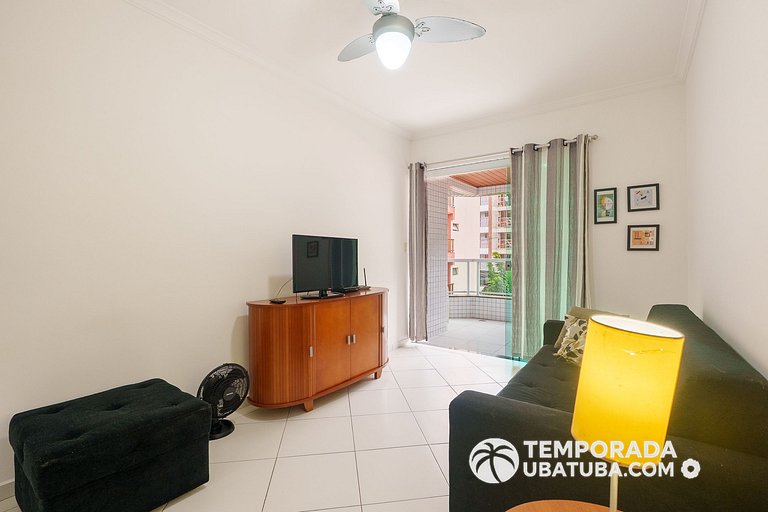 15GV – Apartamento 3 dormitórios c/ ar condicionado ha 80m d