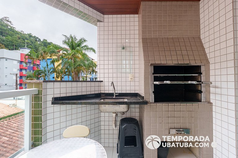 15GV – Apartamento 3 dormitórios c/ ar condicionado ha 80m d