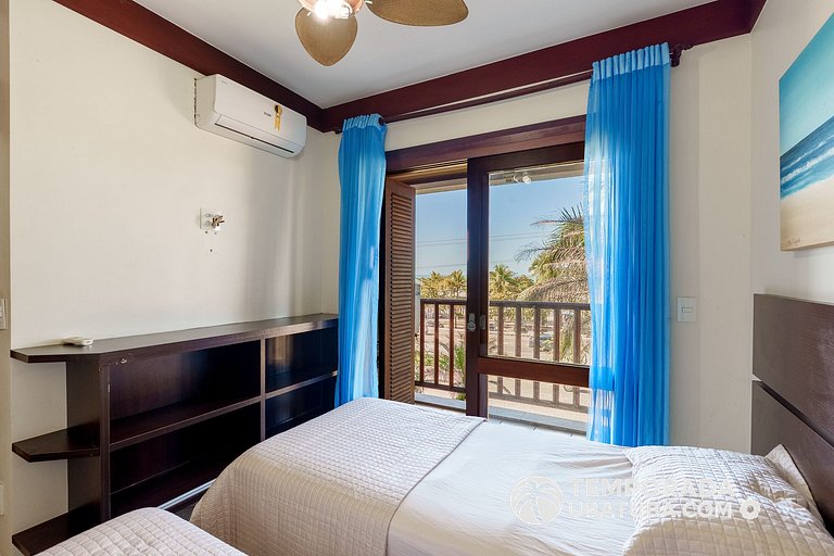 202J - Ap 3 dorm vista frontal p mar - Bali Resort