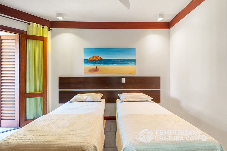 202J - Ap 3 dorm vista frontal p mar - Bali Resort