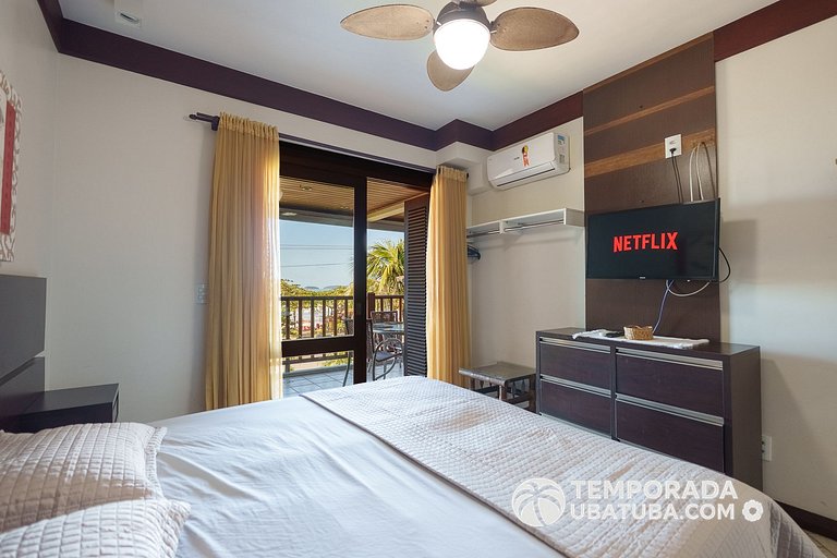 202J - Ap 3 dorm vista frontal p mar - Bali Resort