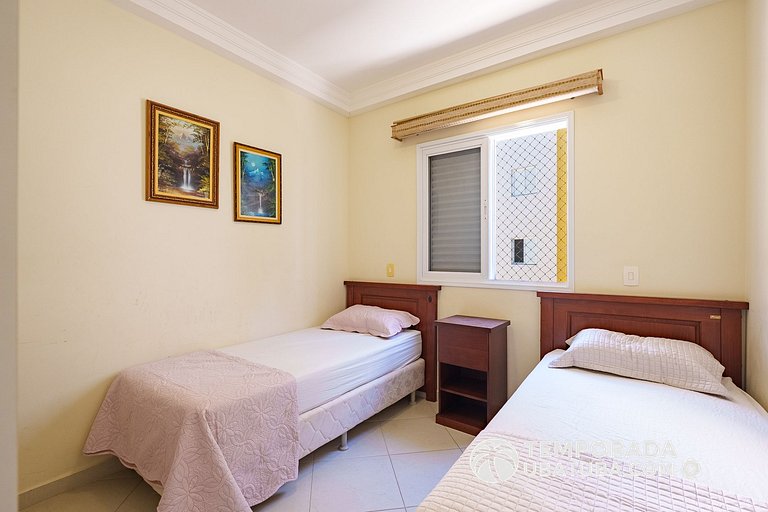 204P - Conforto e Seguranca a 100m da Praia Grande