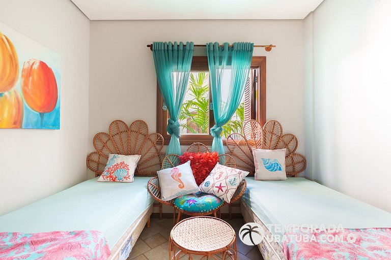 503J - Cob Duplex fte mar 10 pessoas - Bali Resort