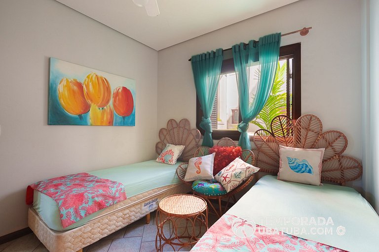 503J - Cob Duplex fte mar 10 pessoas - Bali Resort