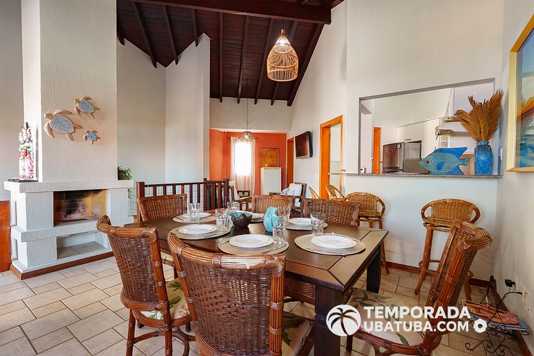 503J - Cob Duplex fte mar 10 pessoas - Bali Resort