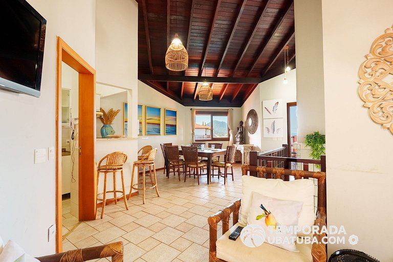 503J - Cob Duplex fte mar 10 pessoas - Bali Resort
