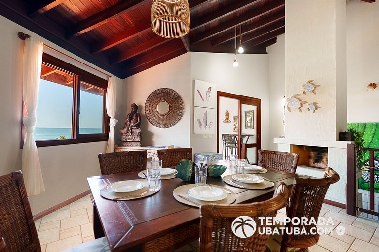 503J - Cob Duplex fte mar 10 pessoas - Bali Resort