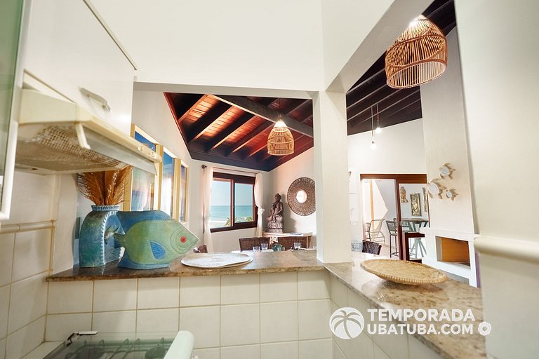 503J - Cob Duplex fte mar 10 pessoas - Bali Resort