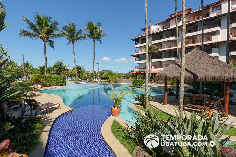 503J - Cob Duplex fte mar 10 pessoas - Bali Resort