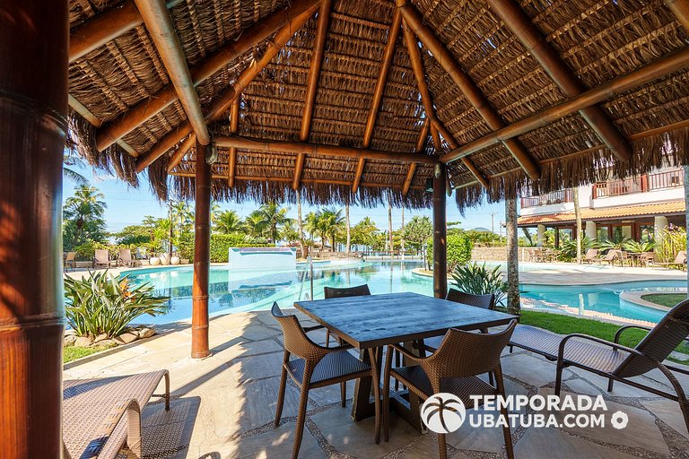503J - Cob Duplex fte mar 10 pessoas - Bali Resort