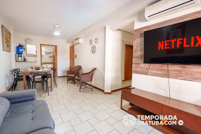 306N - 2 dorm condominio luxo fte mar - Grand Bali